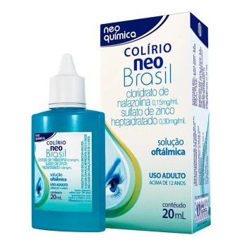 Colírio Oftálmico Neo Brasil 20ml Neo Química