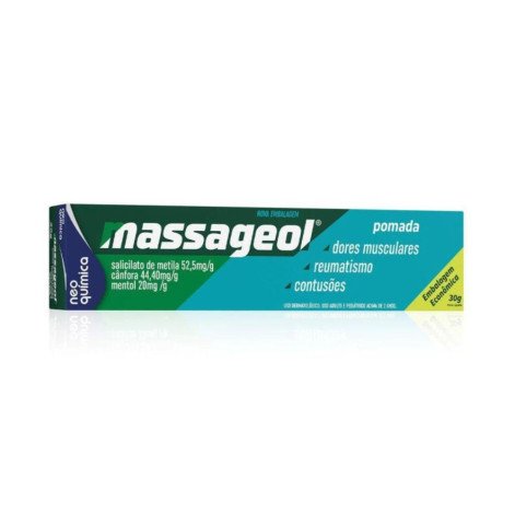 Massageol Pomada com 30g