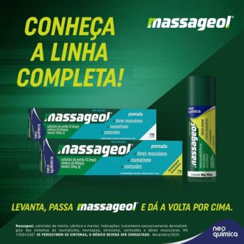 Massageol Pomada com 30g