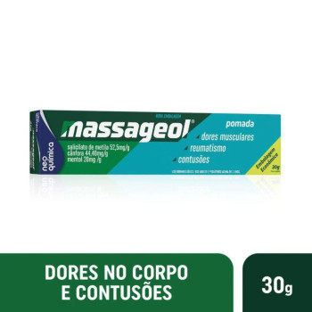 Massageol Pomada com 30g