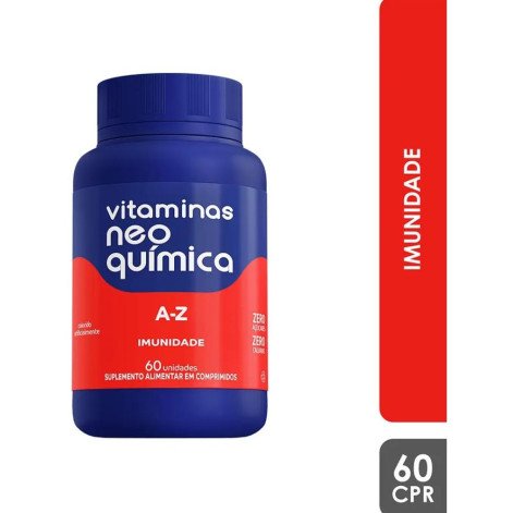 Vitamina Neo Química A-Z 60 Comprimidos Sem Sabor