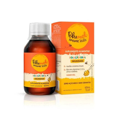 Bluemel Imune Kids Sabor Mel 60ml com Dosador Hypera