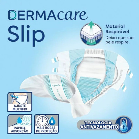 Fralda Geriátrica Tena Dermacare Slip M 16 unidades