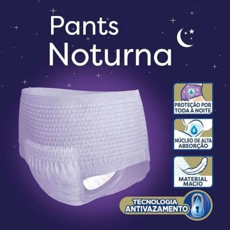 Roupa Íntima Descartável Pants Tena Noturna G/Eg Leve 24 Pague 21 Unidades