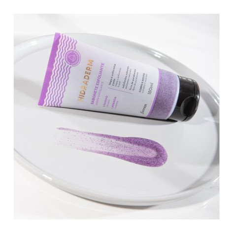 Sabonete Líquido Hidraderm Esfoliante Lavanda 180ml