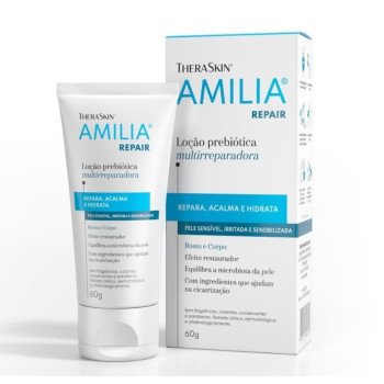 Loção Prebiótica Multirreparadora Theraskin Amilia Repair 60g