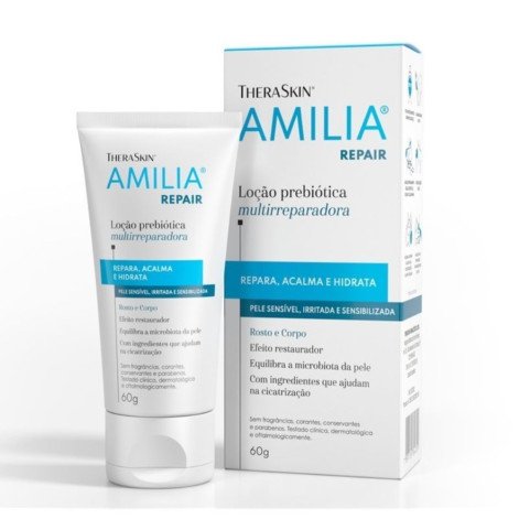 Loção Prebiótica Multirreparadora Theraskin Amilia Repair 60g
