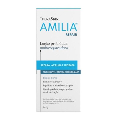Loção Prebiótica Multirreparadora Theraskin Amilia Repair 60g
