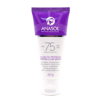 Protetor Solar Facial Anasol Protetor Solar Facial FPS 75 60g
