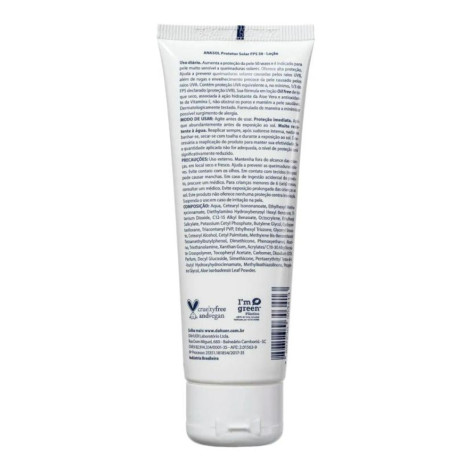 Protetor Solar Anasol Oil Free e Toque Seco FPS50 200g