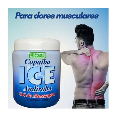 Gel de Massagem Pronatus Copaíba Ice Andiroba 250g