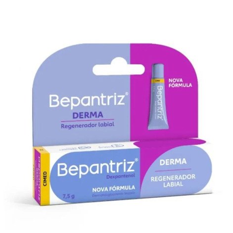 Regenerador Labial Bepantriz Derma Creme com 7,5ml