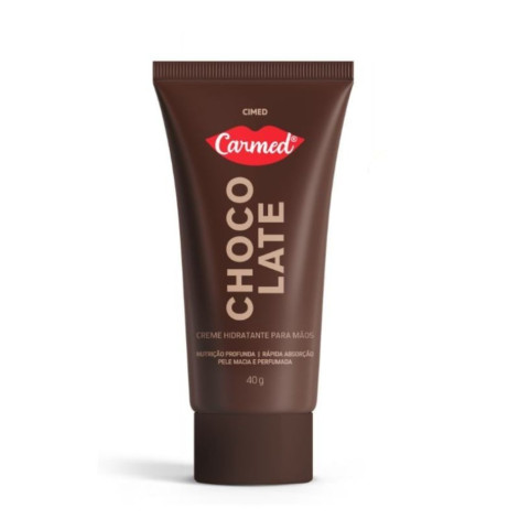 Creme Hidratante Para Mãos Cimed Carmed Chocolate 40g