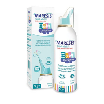 Maresis Baby 0,9% Descongestionante Spray Nasal Infantil Jato Suave Contínuo 150ml