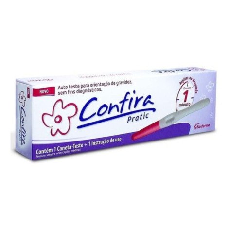 Teste De Gravidez Confira Pratic 1 Unidade
