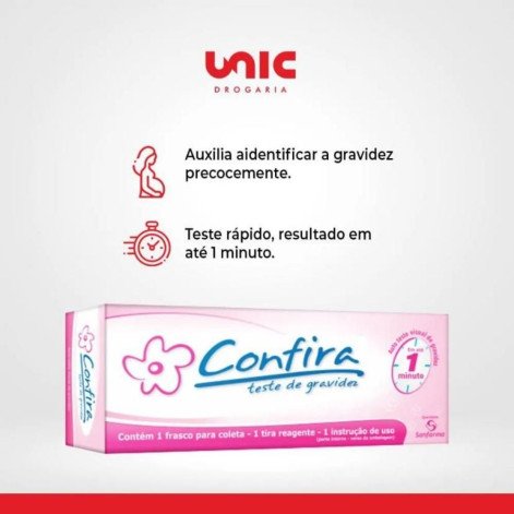Teste de Gravidez Confira Tira – Resultado Rápido, Fácil e Confiável
