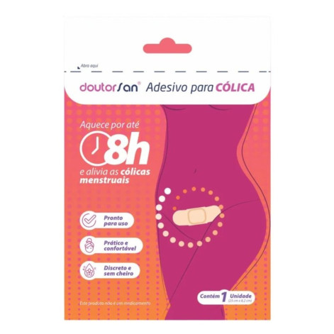 Adesivo Para Cólica Doutorsan Com 1 Unidade