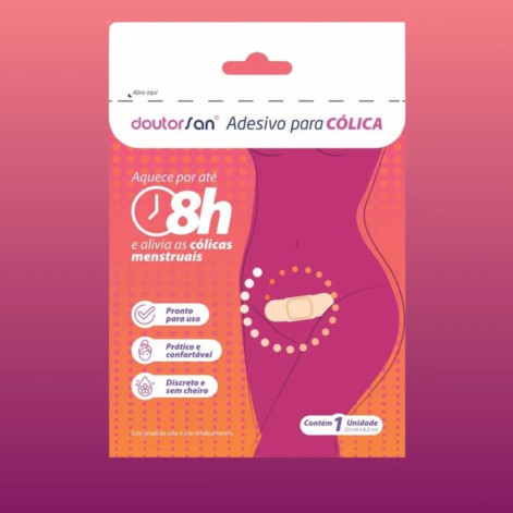 Adesivo Para Cólica Doutorsan Com 1 Unidade