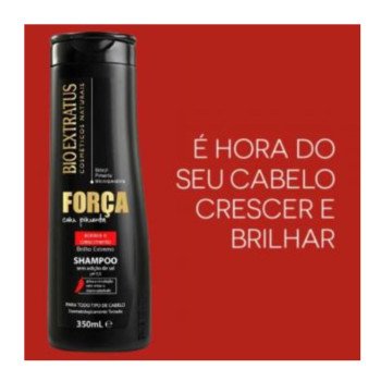 Shampoo Bio Extratus Força com Pimenta 350mL 