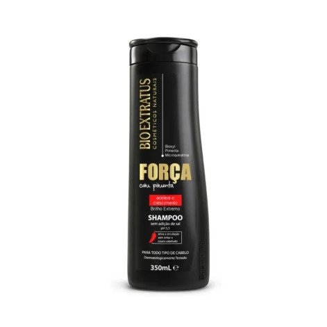 Shampoo Bio Extratus Força com Pimenta 350mL 