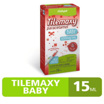 Tilemaxy Baby Paracetamol 100mg/ml Suspensão Oral 15ml
