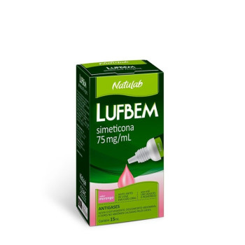 Lufbem Simeticona 75mg/ml Gotas 15ml Natulab