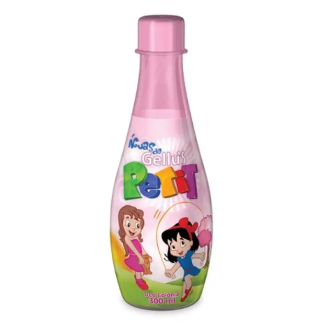 Deo Colônia Gellus Kids Rosa 300ml