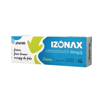 Izonax Cetoconazol 20mg/g Creme Dermatológico 30g Pharlab Similar