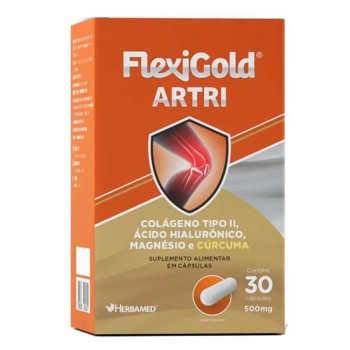 Flexigold Artri Colágeno Tipo II 30 Cápsulas 500 Mg Herbamed