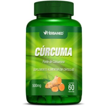 Cúrcuma 500mg 60 Cápsulas - Herbamed