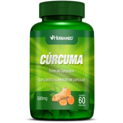Cúrcuma 500mg 60 Cápsulas - Herbamed