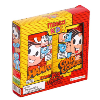 Kit Shampoo e Condicionador Infantil Betulla Mônica 260ml