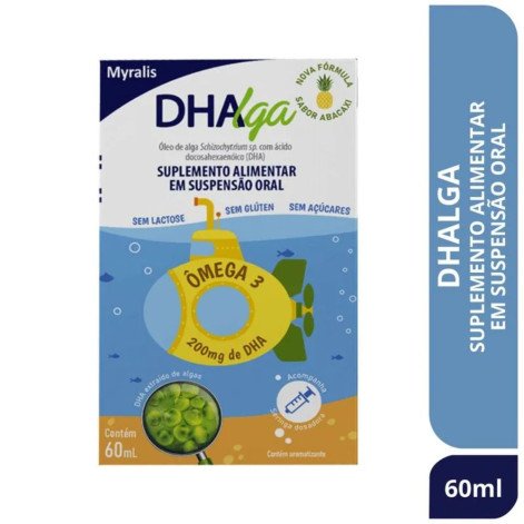 Dhalga Abacaxi 1 Frasco Com 60 ML Solução Oral