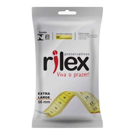 Camisinha Rilex Extra Largo C/3 Un