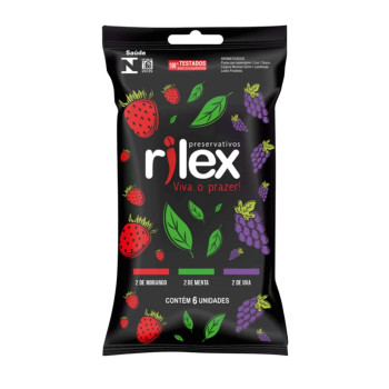 Camisinha Rilex MLx De Frutas C/6Un