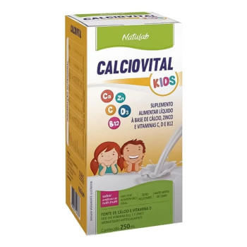 Calciovital Kids Com 250ml Sem Sabor