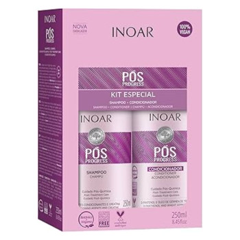 Kit Inoar Pós Progress Shampoo + Condicionador 250ml
