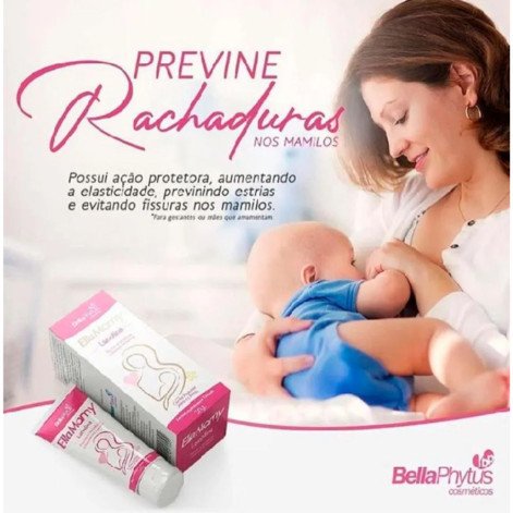 Lanolina Protetor para Os Seios Ellamamy 50g Bellaphytus