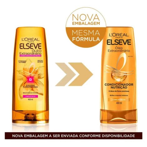 Condicionador L'Oréal Paris Elseve Óleo Extraordinário 400ml