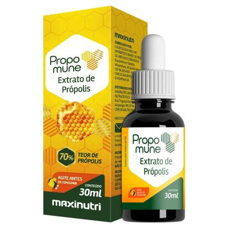 Extrato de Própolis 70% Propomune Concetrado Maxinutri 30ml