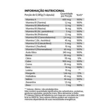 Nutricaps Senior Polivitamínico 60 Capsulas Maxinutri