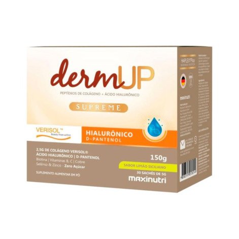 Dermup Supreme Verisol 30 Sachês de 5 Gramas Sabor Limão Siciliano
