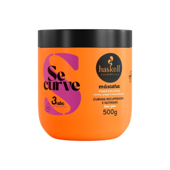 Máscara Haskell Poder dos Óleos Se Curve 500g