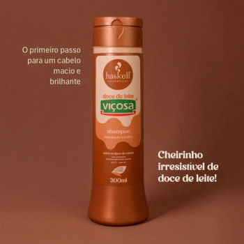 Shampoo Doce De Leite Haskell 300Ml