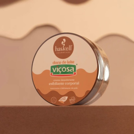 Esfoliante Corporal Doce de Leite 150g - Haskell Cosméticos