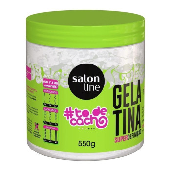 Gelatina Capilar Salon Line #todecacho Super Definição 550g