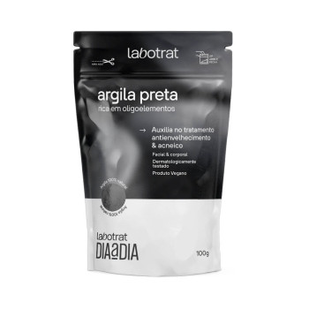 Máscara Facial Argila Labotrat Preta 100G