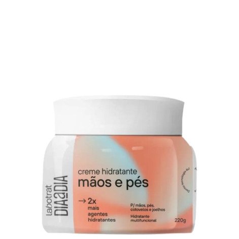 Creme de Alta Hidratação Mãoes e Pés Labotrat Oleo Lavanda 300g