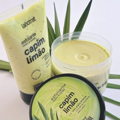 Esfoliante Rosto e Corpo Labotrat Dia a Dia 300G Capim Limao
