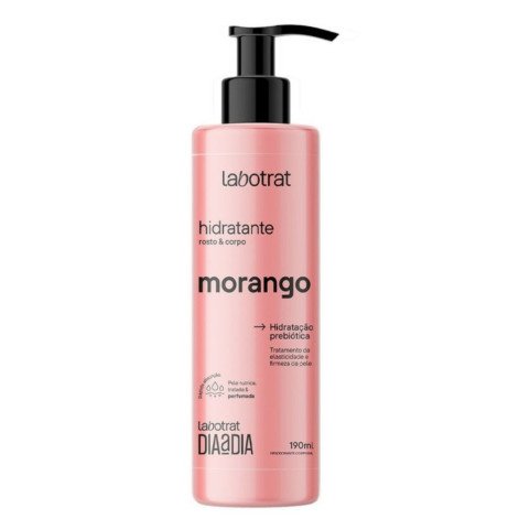 Hidratante Facial e Corporal Nutre Morango Labotrat 190ml